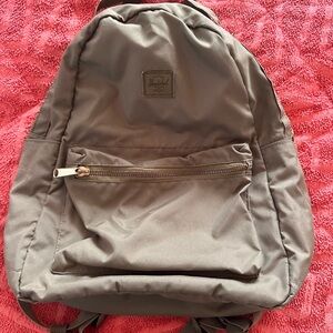 Unisex Herschel Supply Company olive green backpack